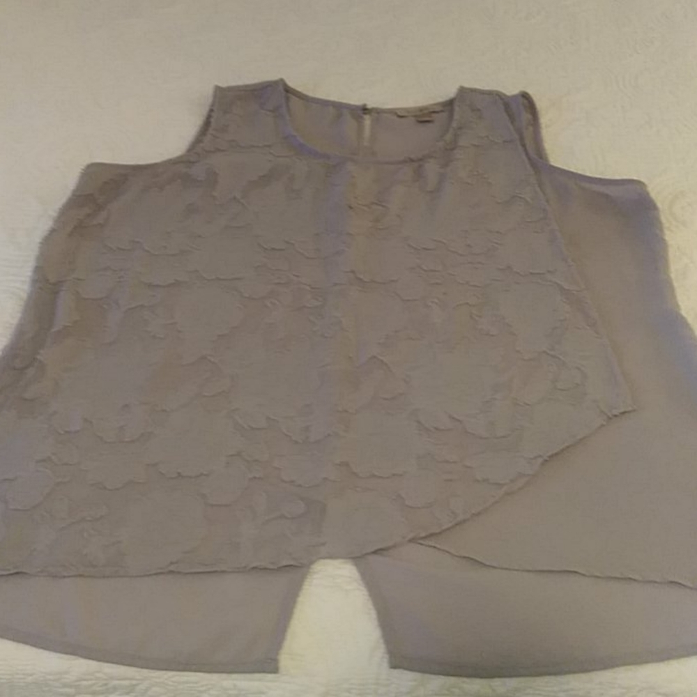 Roz and Ali Grey Fly Away Top XL